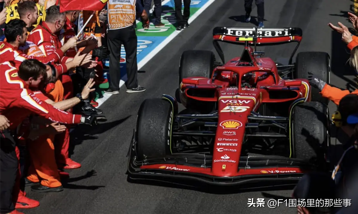 法拉利力克红牛二队，佩雷兹关键制胜